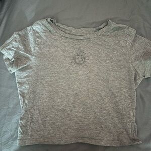 Cute simple grey top